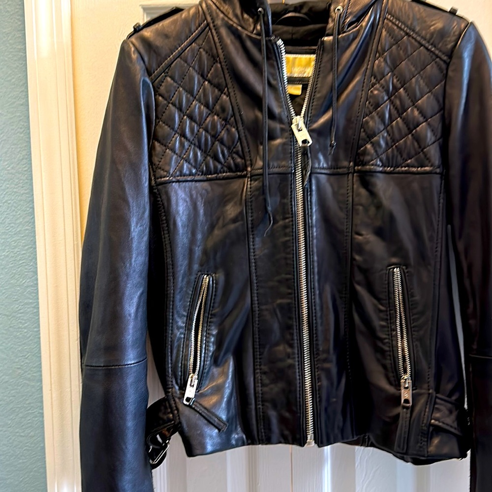 Michael Kors leather jacket